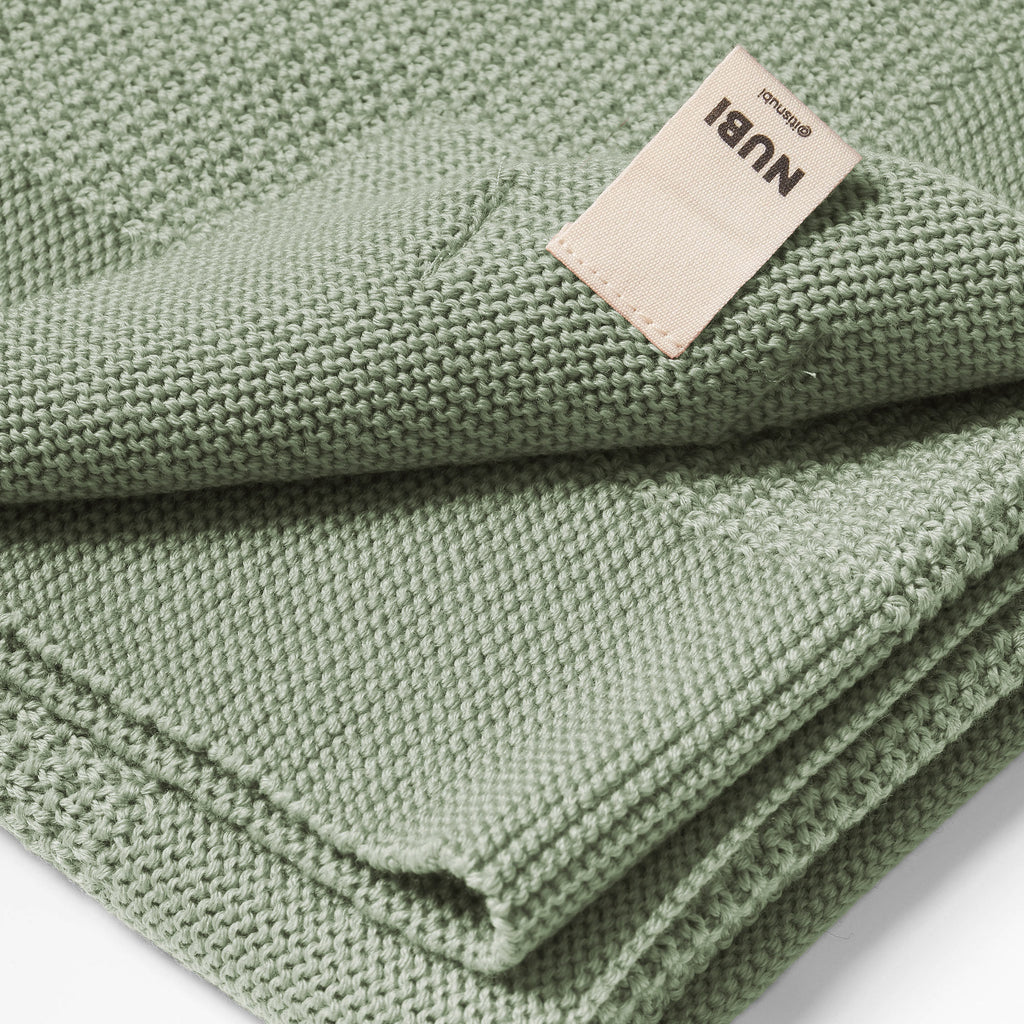 Leni blanket, mint green
