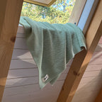 Leni blanket, mint green