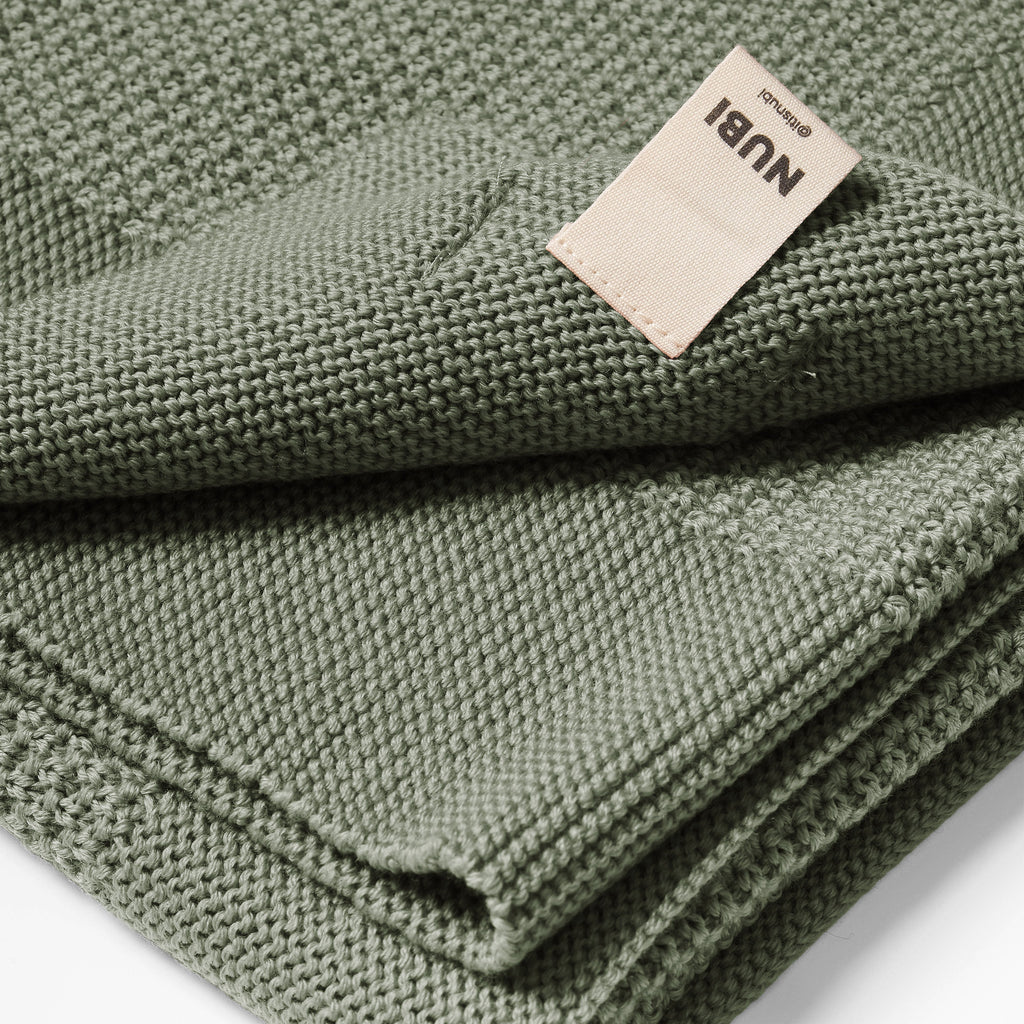 Leni blanket, artichoke green