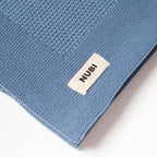 Leni blanket, azure blue