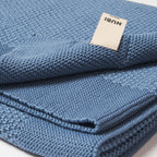 Leni blanket, azure blue