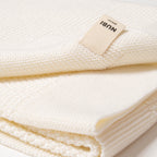 Leni blanket, milky white