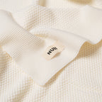 Leni blanket, milky white