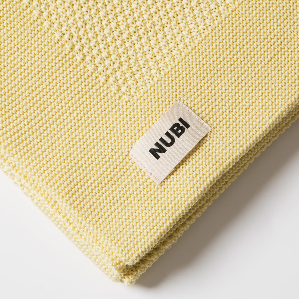 Leni blanket, yellow